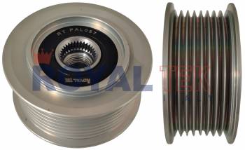 POLEA ALTERNADOR ROYALTEK MERCEDES BENZ AXOR 1725 AXOR 1823 AXOR 915C ACCELO ATEGO M.BENZ ATEGO MERCEDES BENZ AXOR / DIAMETRO INTERNO 71.3 / DIAMETRO EXTERNO 75 / ALTURA 42.4 / 8 CANALES --- OEM F230283 5651